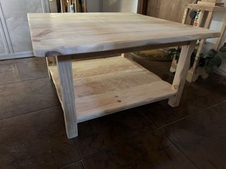 Mesa madera salon - rustica