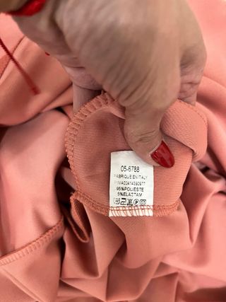 Falda midi rosa viejo caldera
