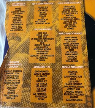 8 CDs Música Pop Española Clásica