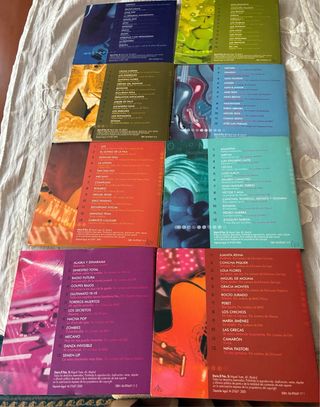 8 CDs Música Pop Española Clásica