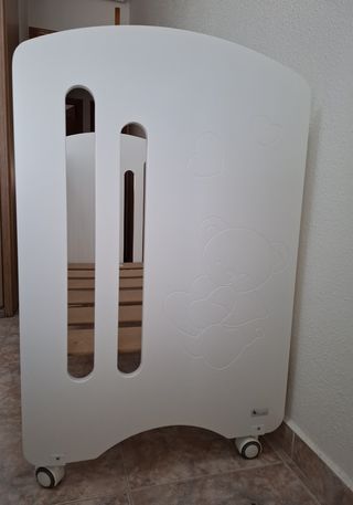 Cuna de bebé blanca Colecho Lovely Premium