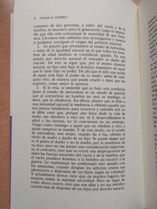 Del ciudadano y Leviatán - Thomas Hobbes