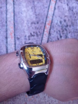 Reloj Calypso Hombre - Amarillo y Plata