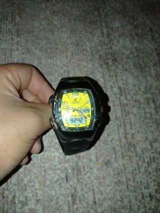 Reloj Calypso Hombre - Amarillo y Plata