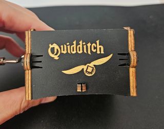 Caixa de música de manivela Harry Potter