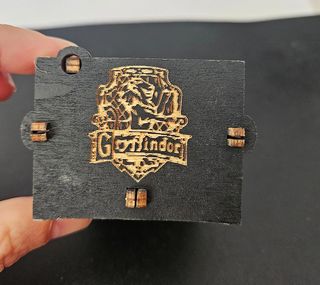 Caixa de música de manivela Harry Potter