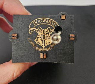 Caixa de música de manivela Harry Potter