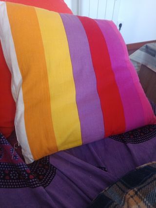 Cojines multicolor | Rayas