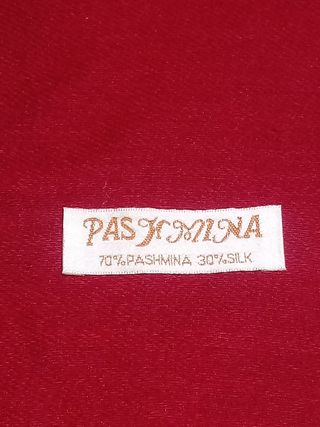 Bufanda Pashmina Roja 04