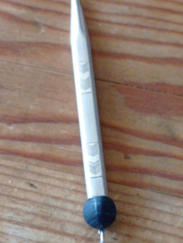 Lápiz plata antiguo