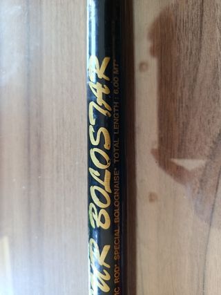 Caña Excalibur Bolos Star 6mt - carbono alto Modul