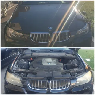 Pulido de faros con polímero