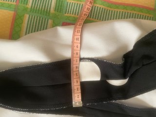 Traje Flamenca lunares blanco-negro, talla 52