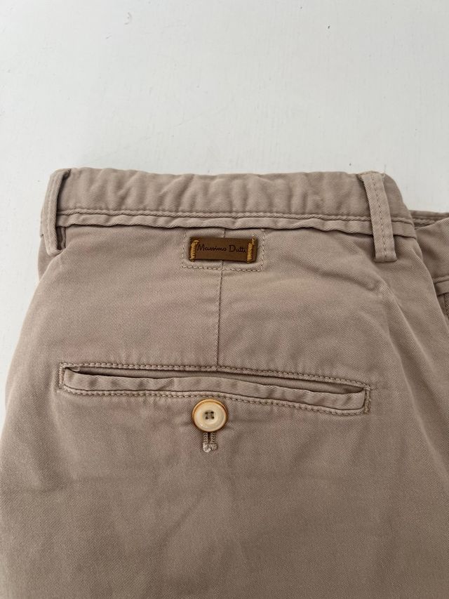Pantalón Massimo Dutti Beige - Talla 44