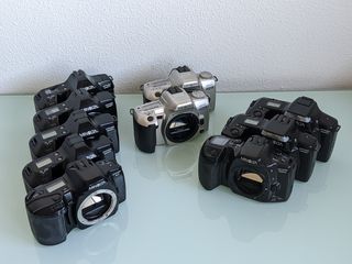 13 Cámaras Minolta FUNCIONANDO