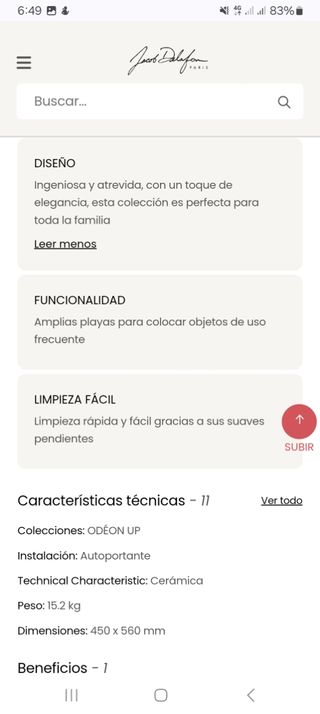 Lavabo Jacob Delafon