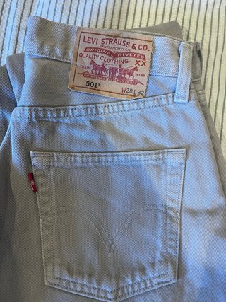 Jeans 501 vaqueros pantalon levis 28/32
