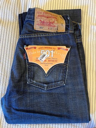 Jeans 501 vaqueros pantalon levis 28/32