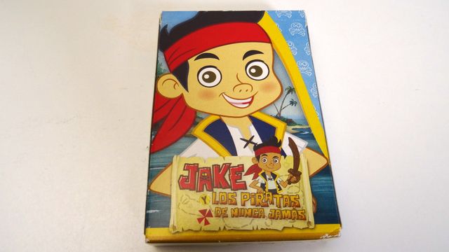 Juego de cartas de Jake y los Piratas +3 años