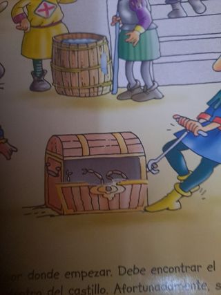 Cuento El castillo misterioso precioso tapa dura