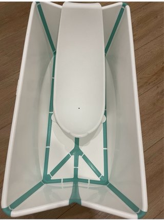 Bañera Plegable Bebé Stokke Flexi Bath, Blanca