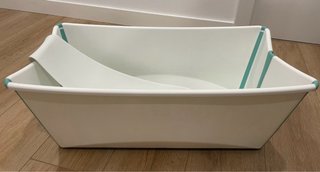 Bañera Plegable Bebé Stokke Flexi Bath, Blanca