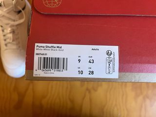 Zapatillas Puma Shuffle Mid NUEVAS