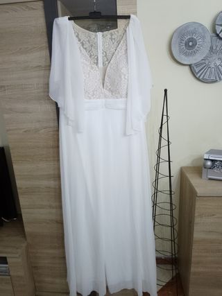 Vestido novia blanco a estrenar  - sin usar 