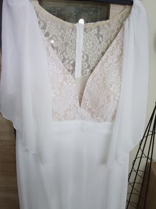 Vestido novia blanco a estrenar  - sin usar 