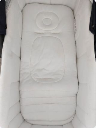 Capazo + soporte (Inglesina) azul marino