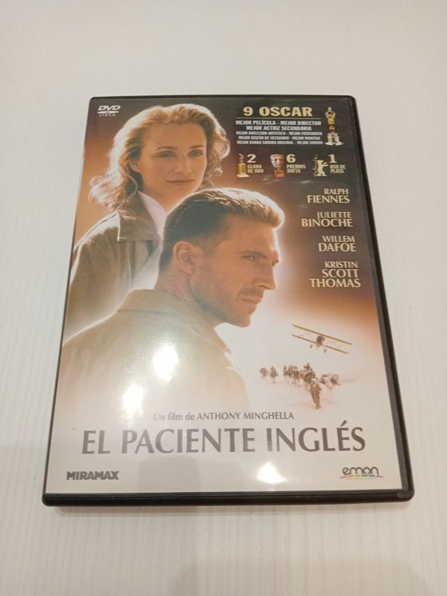 DVD El Paciente Inglés (Anthony Minghella)