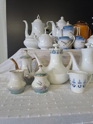 Lotto 20 Caffettiere in Ceramica Vintage