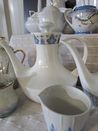 Lotto 20 Caffettiere in Ceramica Vintage