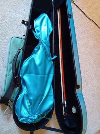 Custodia violino - Turchese