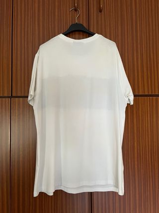 Camiseta Glorious Gangsta dorada y blanca