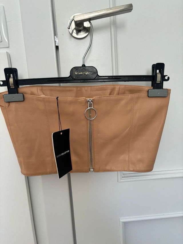 Top Sfera beige talla 4