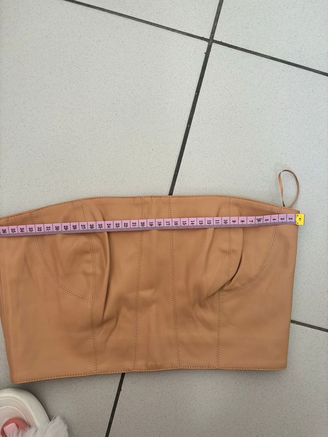 Top Sfera beige talla 4