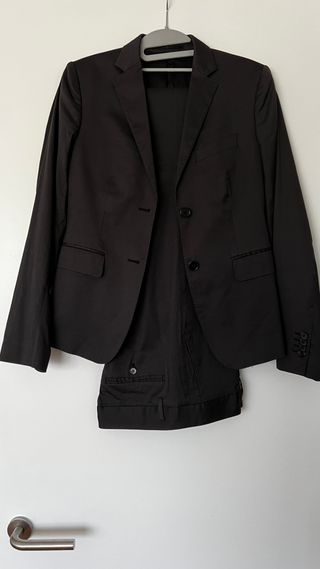 Traje pantalón Mauro Grifoni gris talla 42IT