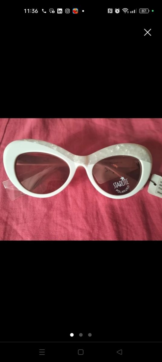 Gafas Starlite Marilyn Blancas