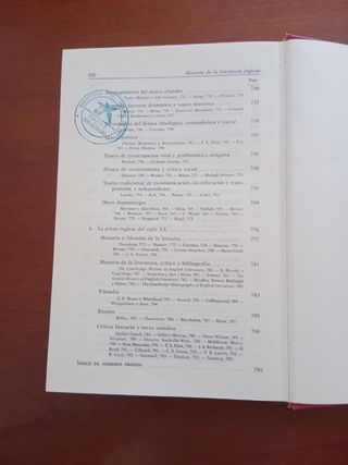 Historia de la literatura inglesa. Esteban Pujals