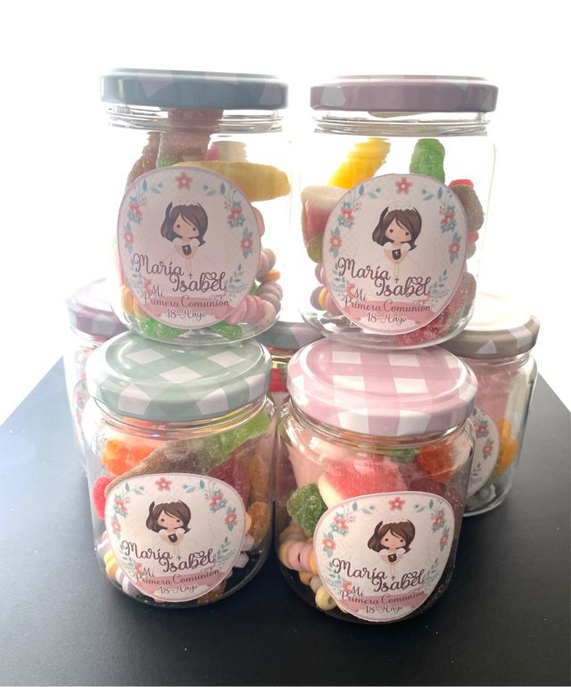 Etiquetas Primera Comunión + chuches