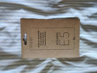 2 protectores pantalla bq Aquaris