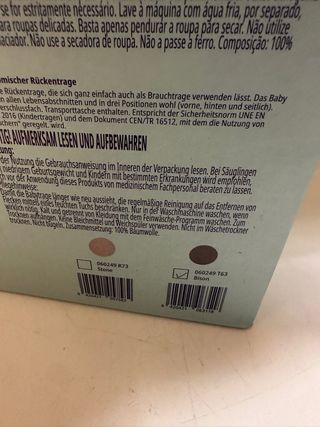 Mochila portabebés Jané