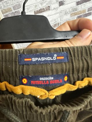 Pantalones Cargo - Marrón Militar