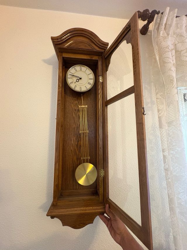 Reloj Pared Péndulo Madera