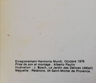 LP Vinilo: Taréntule-Taréntelle