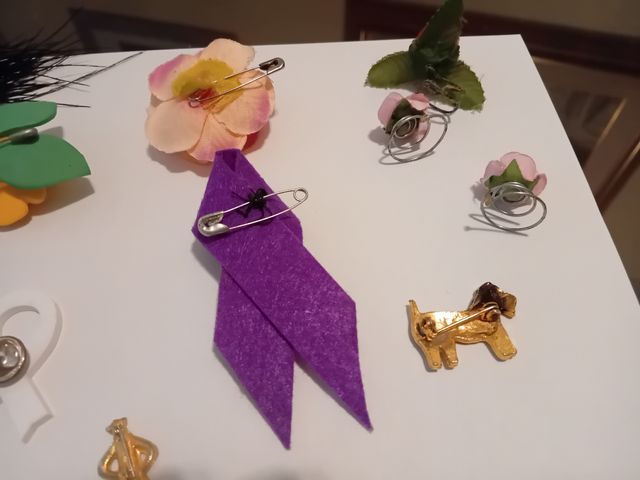 Adornos varios - Broches y pines