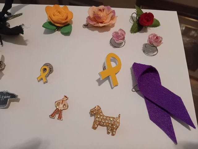 Adornos varios - Broches y pines