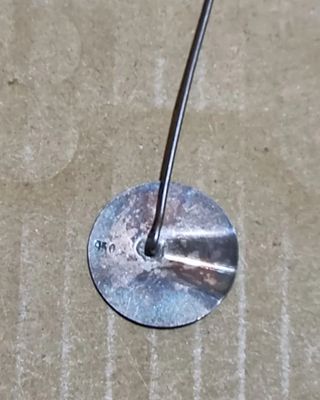 Broche Plata 950 - Círculo 2.2cm