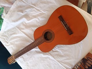Guitarra española y funda
